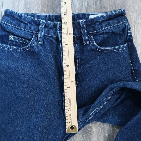 ASOS Collusion Womens 005 Straight Jeans Denim Blue Pants 26 - Picture 9 of 17